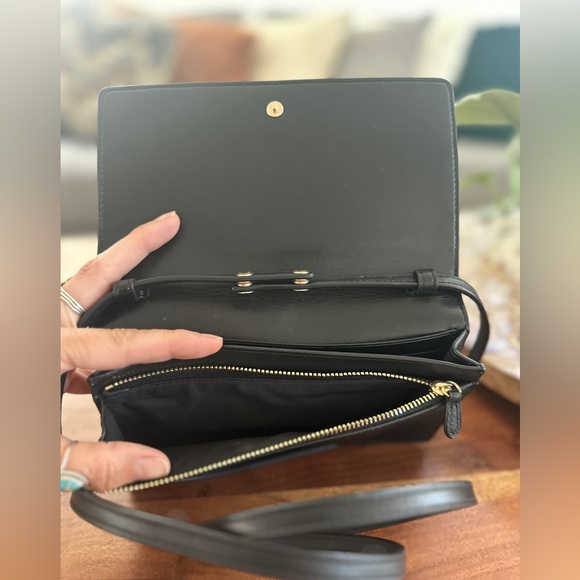 Coach Black Wine Pink Hayden Foldover Shoulder Bag - Picture 6 of 7